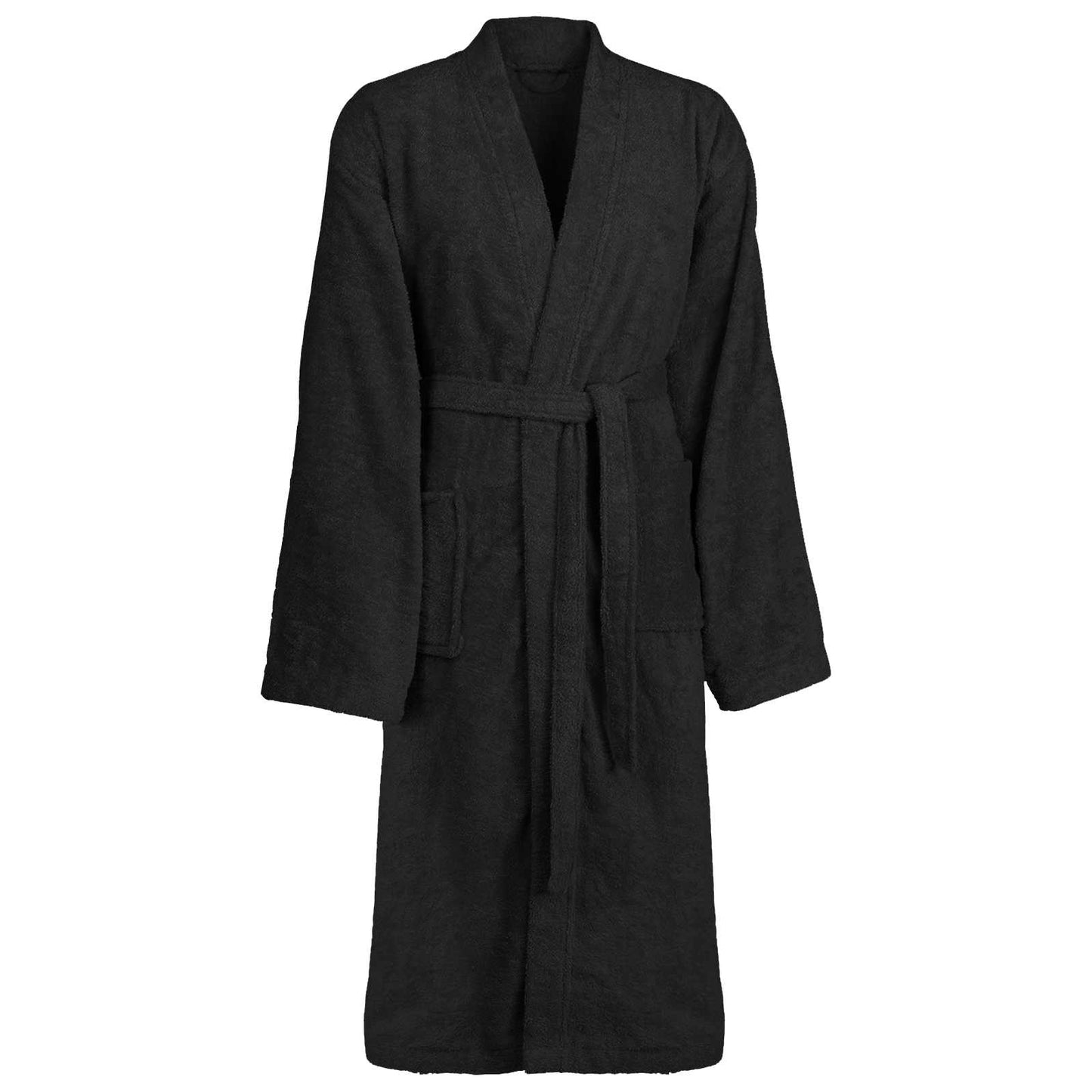 Bathrobe KINN Black XL Cotton