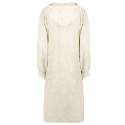 Blanket Hoodie KINN Cream XL Cotton