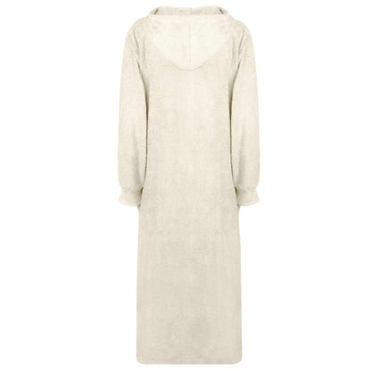 Blanket Hoodie KINN Cream XXL Cotton
