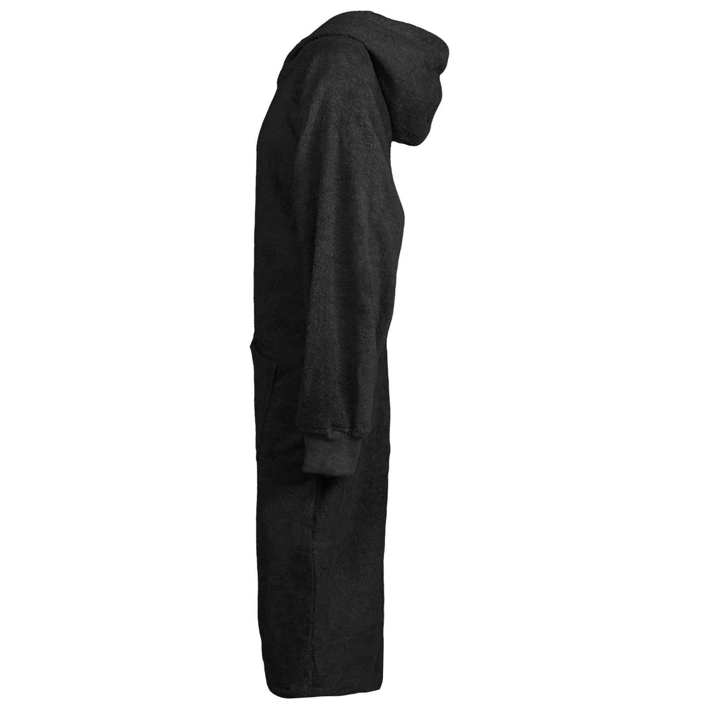 Blanket Hoodie KINN Black XL Cotton