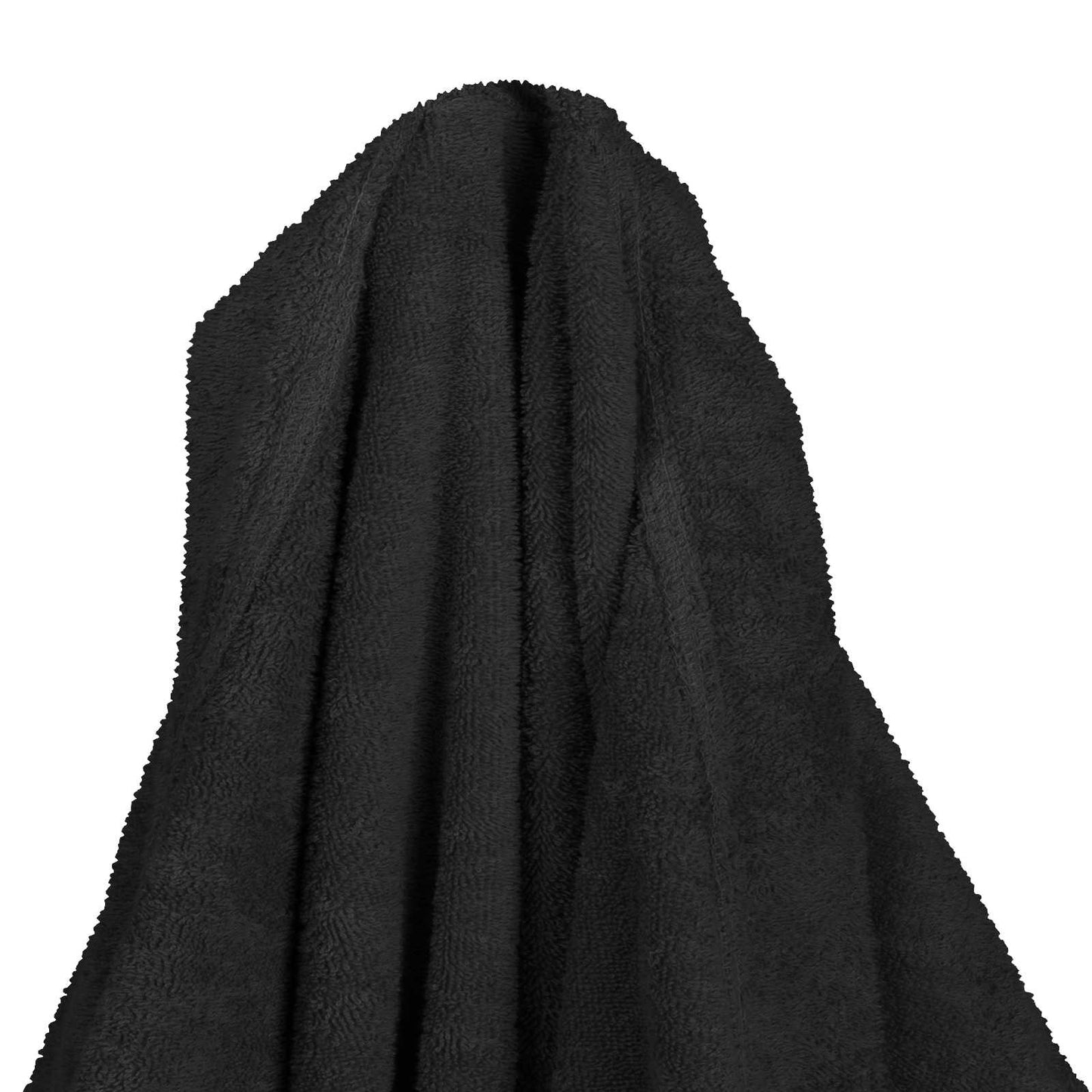Blanket Hoodie KINN Black XXL Cotton