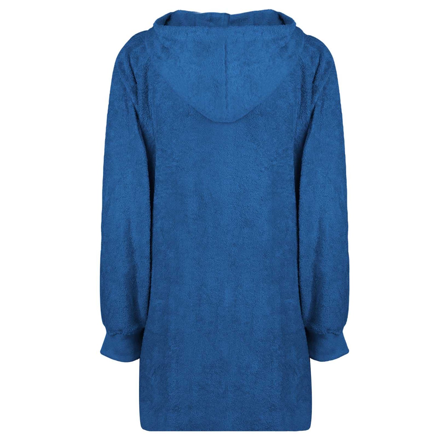 Blanket Hoodie KINN Navy L Cotton