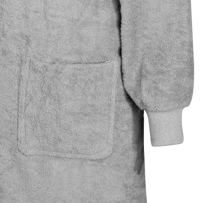 Blanket Hoodie KINN Grey XXL Cotton