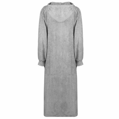 Blanket Hoodie KINN Grey XXL Cotton