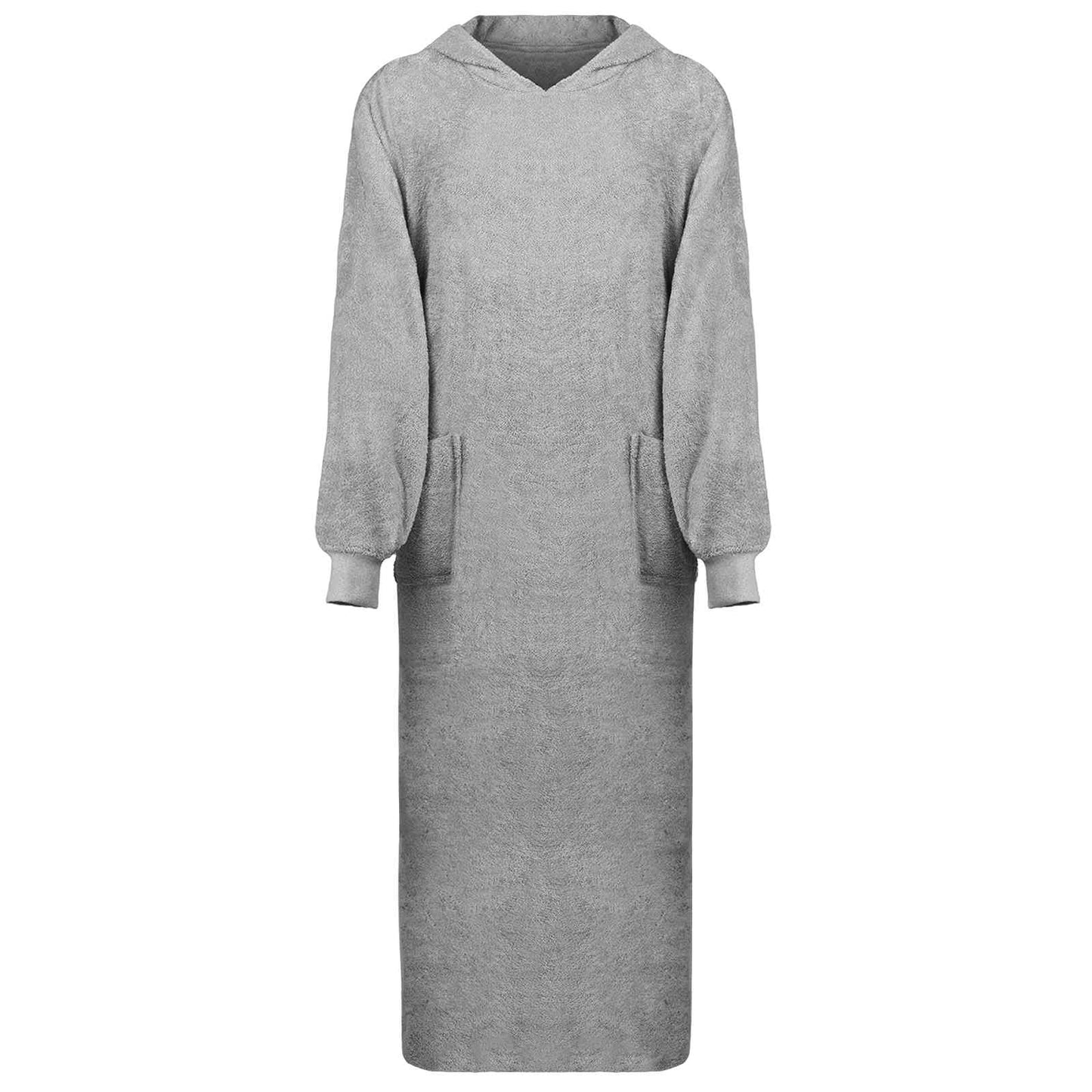 Blanket Hoodie KINN Grey XXL Cotton