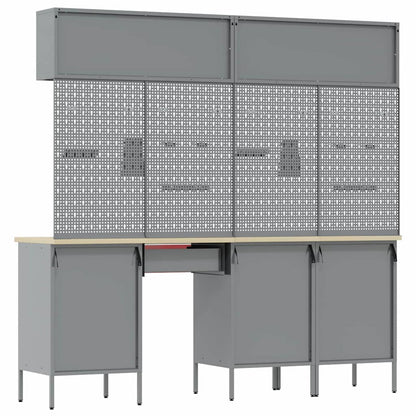 Work Cabinet Set with Drawer with Storage Manual 10 pcs Red