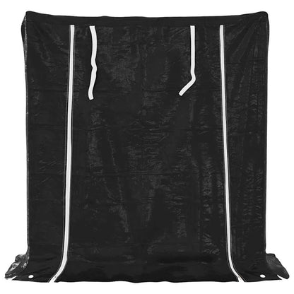 Firewood Rack with Rain Cover 100.5x40.5x110.5 cm Galvanised Steel