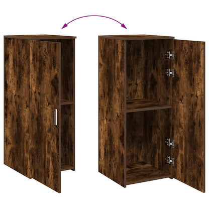 Storage Cabinet Smoked Oak 40x45x103.5 cm Engineered Wood