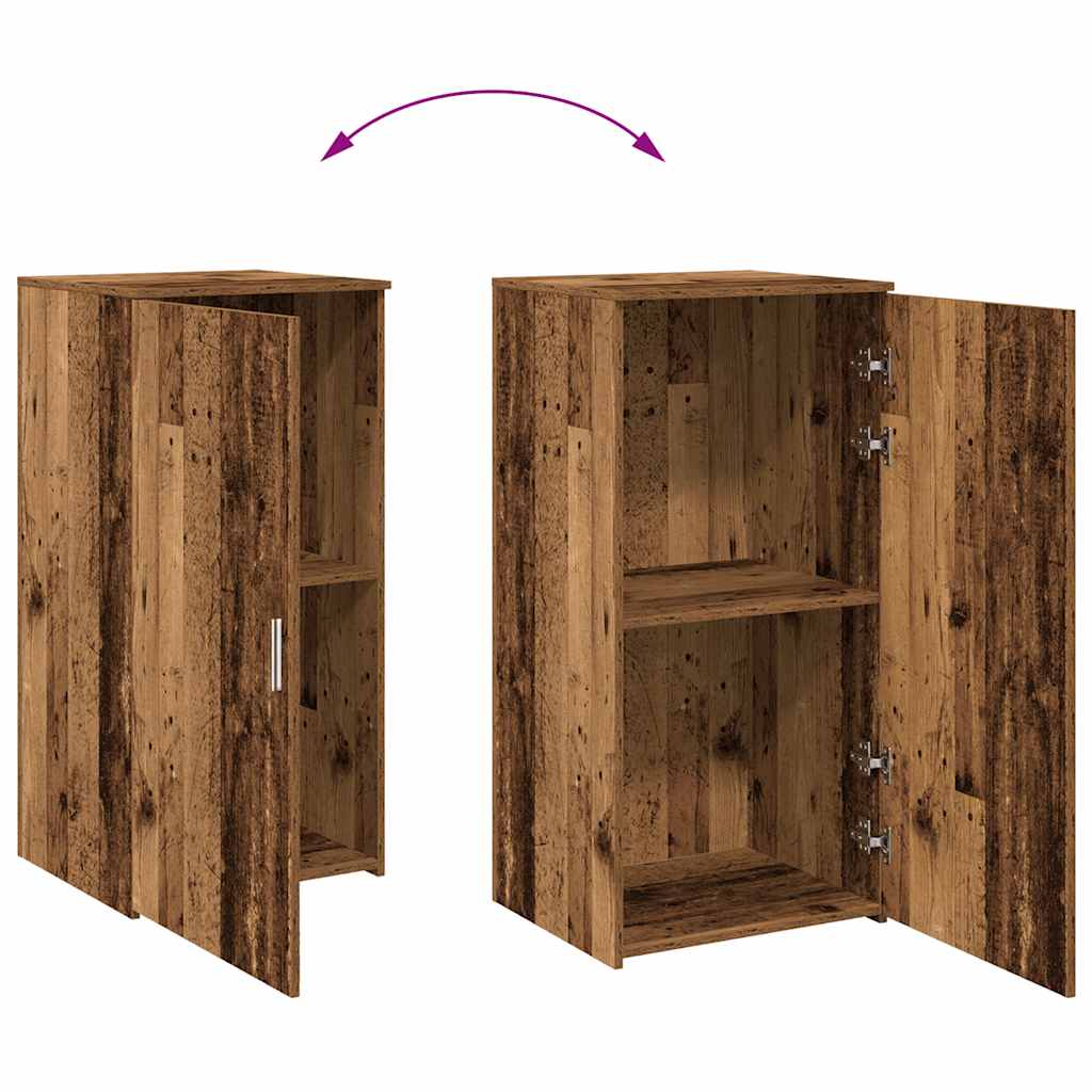 Storage Cabinet Old Wood 50x45x103.5 cm Engineered Wood
