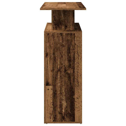 Reception Desk Old Wood 100x40x104 cm Engineered Wood