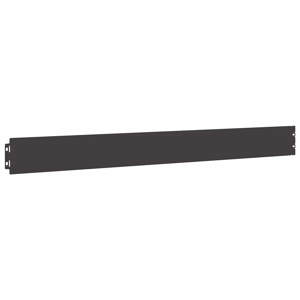 Lawn Edging 10 pcs 10 x 103 cm Cold-rolled steel Black