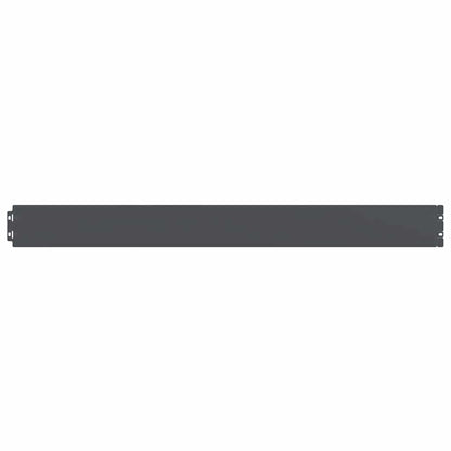 Lawn Edging 10 pcs 10 x 103 cm Cold-rolled steel Anthracite