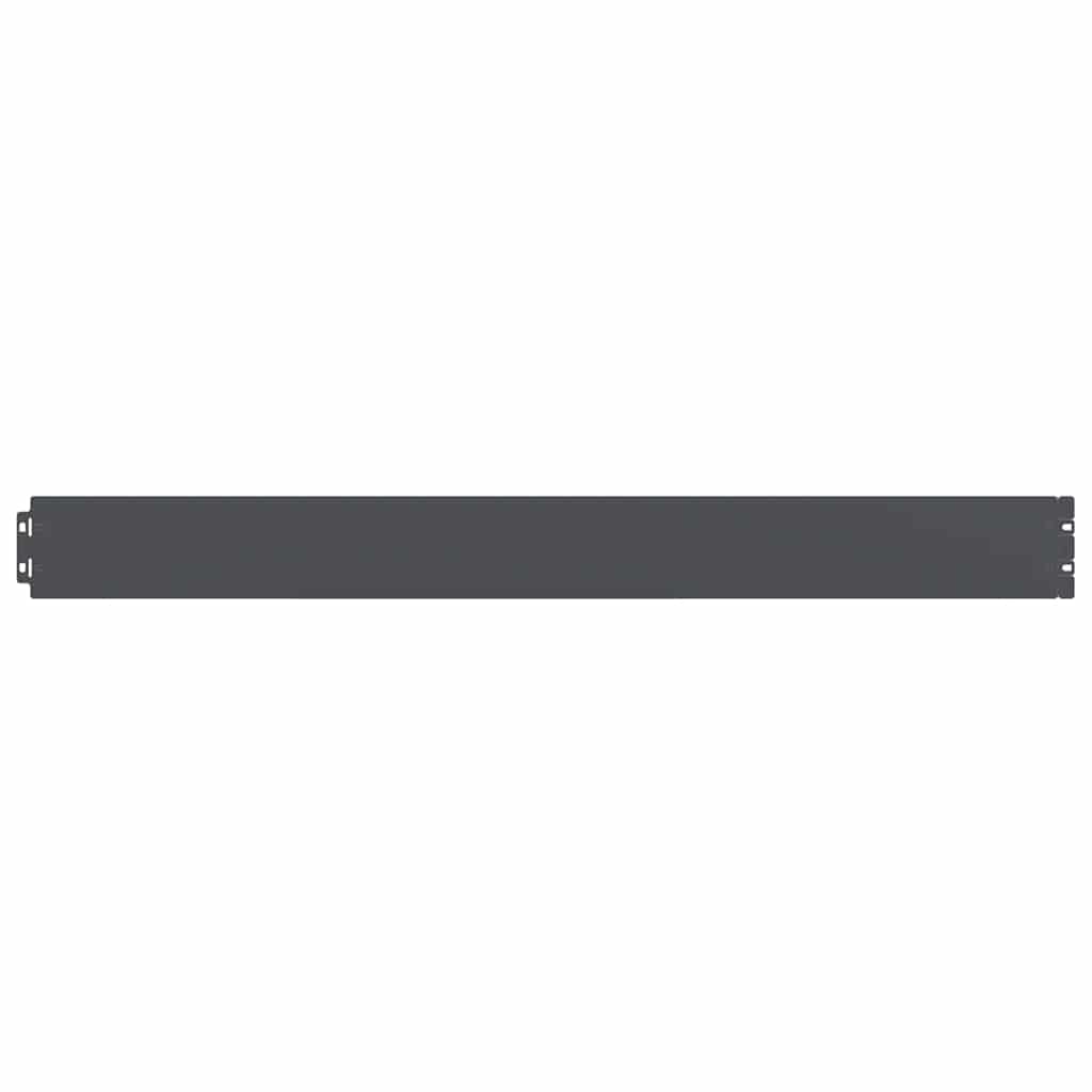 Lawn Edging 50 pcs 10 x 103 cm Cold-rolled steel Anthracite