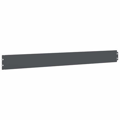 Lawn Edging 50 pcs 10 x 103 cm Cold-rolled steel Anthracite