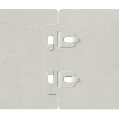 Lawn Edging 50 pcs 10 x 103 cm Stainless Steel Silver