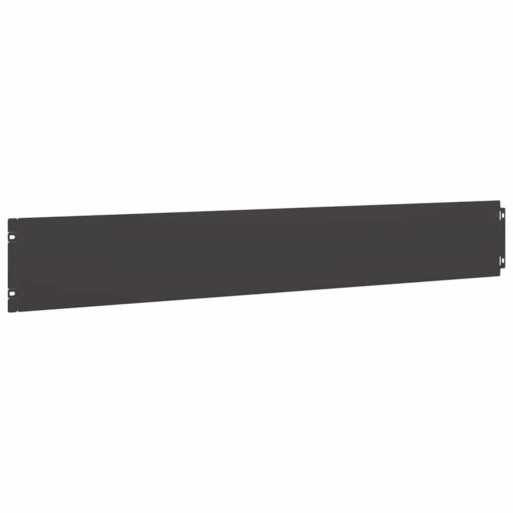 Lawn Edging 10 pcs 15 x 103 cm Steel Black
