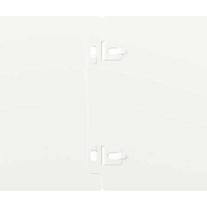 Lawn Edging 10 pcs 15 x 103 cm Cold-rolled steel White