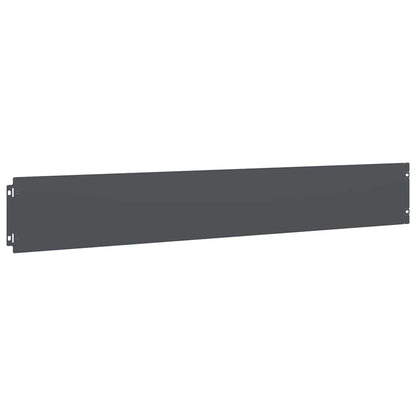 Lawn Edging 10 pcs 15 x 103 cm Cold-rolled steel Anthracite