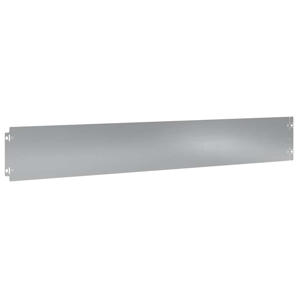 Lawn Edging 50 pcs 15 x 103 cm Galvanised Steel Silver