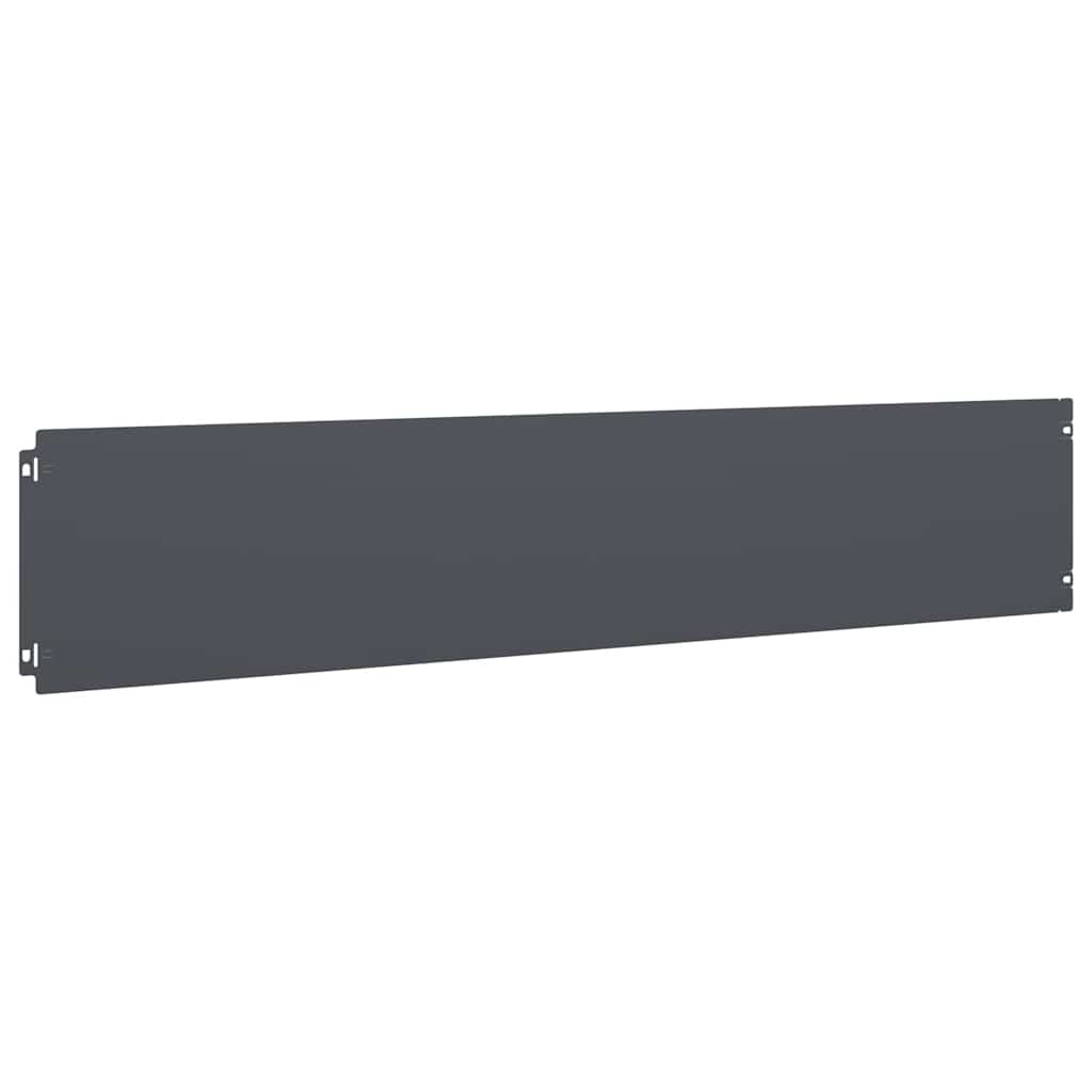 Lawn Edging 10 pcs 20 x 103 cm Steel Anthracite