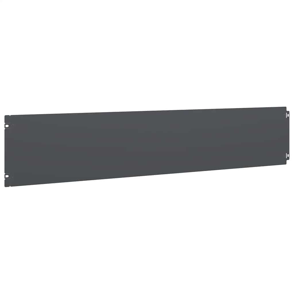 Lawn Edging 10 pcs 20 x 103 cm Steel Anthracite