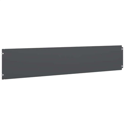 Lawn Edging 10 pcs 20 x 103 cm Steel Anthracite
