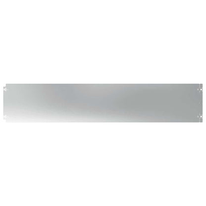 Lawn Edging 10 pcs 20 x 103 cm Galvanised Steel Silver