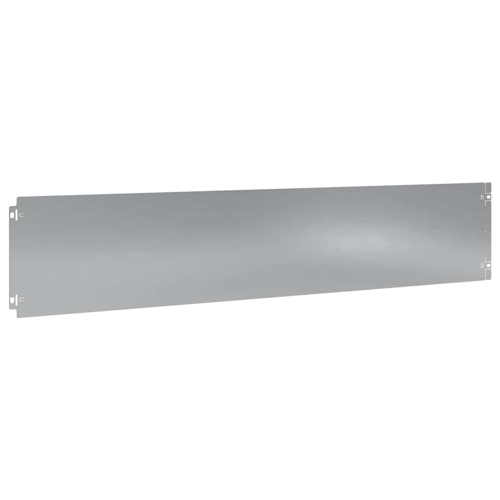 Lawn Edging 10 pcs 20 x 103 cm Galvanised Steel Silver