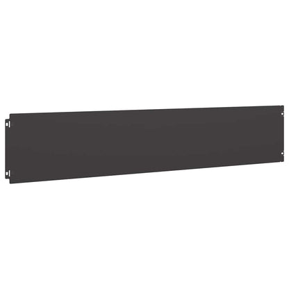 Lawn Edging 30 pcs 20 x 103 cm Cold-rolled steel Black