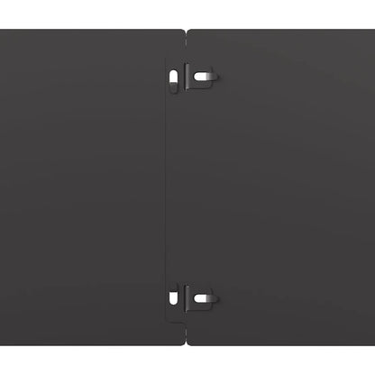 Lawn Edging 30 pcs 20 x 103 cm Cold-rolled steel Black