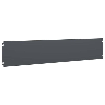 Lawn Edging 30 pcs 20 x 103 cm Cold-rolled steel Anthracite