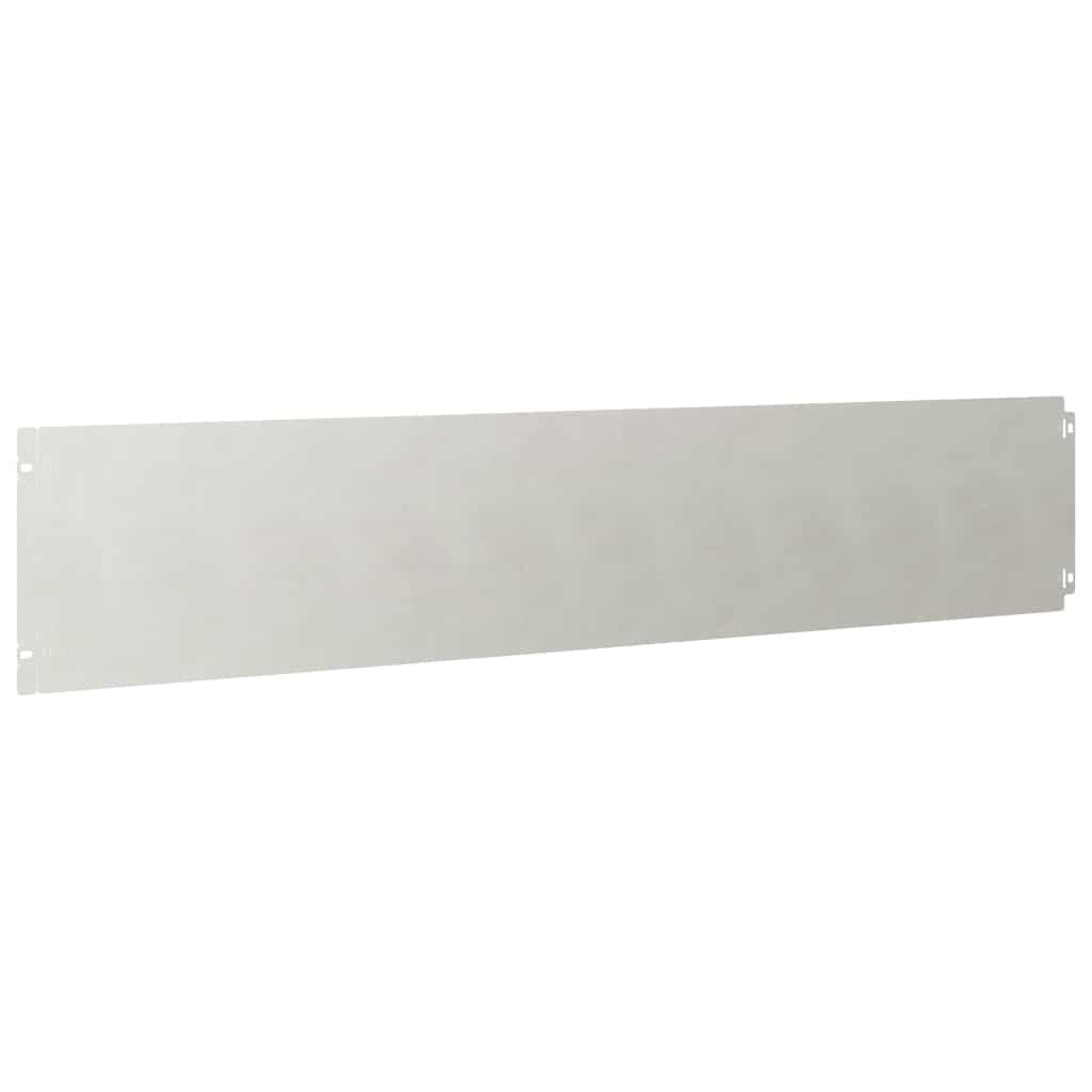 Lawn Edging 30 pcs 20 x 103 cm Stainless Steel Silver