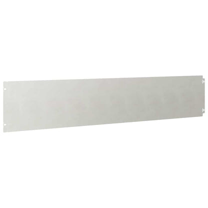 Lawn Edging 30 pcs 20 x 103 cm Stainless Steel Silver