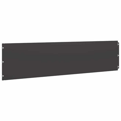 Lawn Edging 10 pcs 25 x 103 cm Cold-rolled steel Black