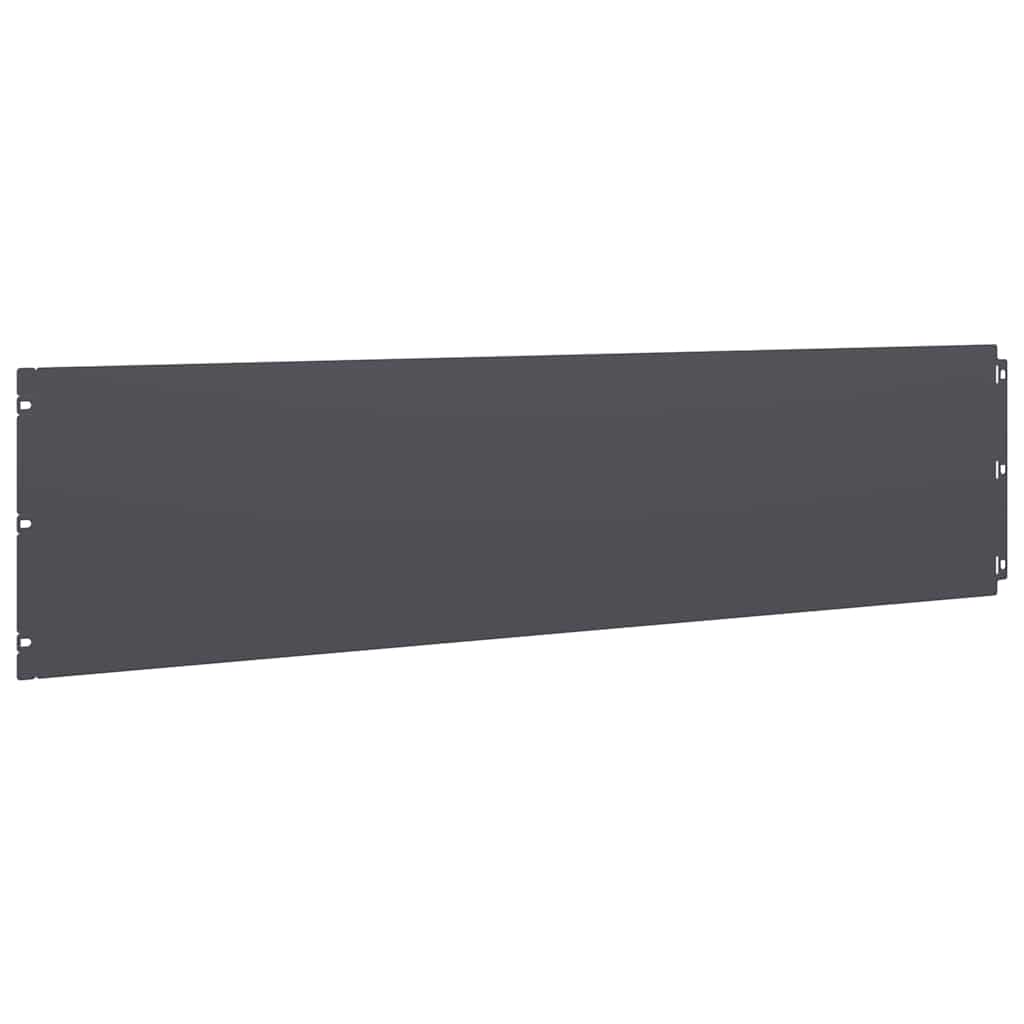 Lawn Edging 10 pcs 25 x 103 cm Cold-rolled steel Anthracite