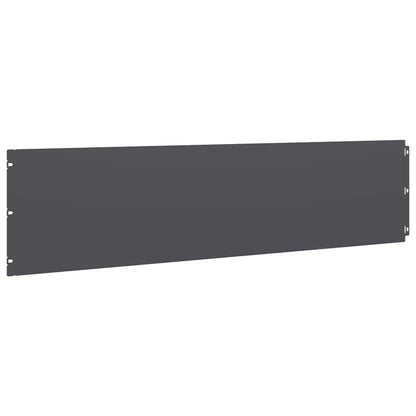 Lawn Edging 10 pcs 25 x 103 cm Cold-rolled steel Anthracite