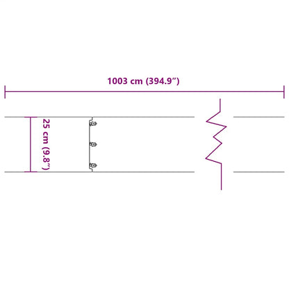 Lawn Edging 10 pcs 25 x 103 cm Stainless Steel Silver