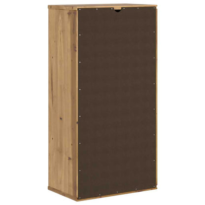 Side Cabinet ODDA 40x24x79 cm Solid Wood Pine