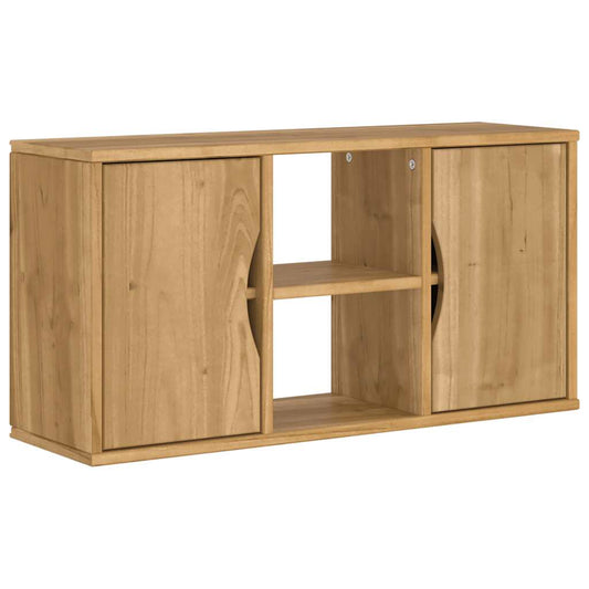 TV Cabinet “ODDA” 79x24x40 cm Solid Wood Pine