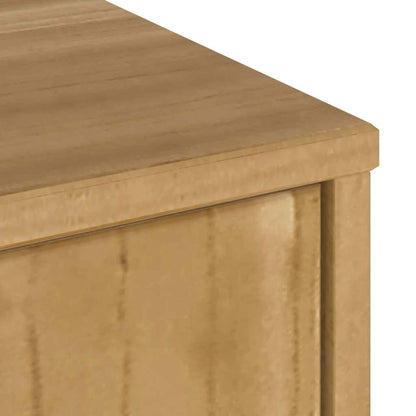 TV Cabinet ODDA 79x24x40 cm Solid Wood Pine
