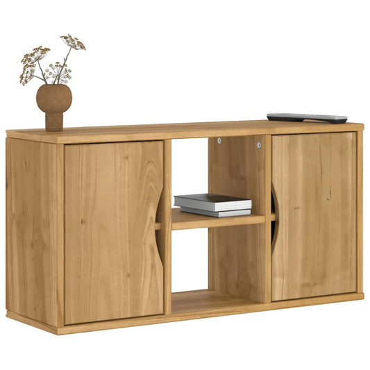TV Cabinet “ODDA” 79x24x40 cm Solid Wood Pine