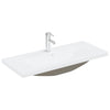 2 Piece Bathroom Furniture Set Concrete Grey Engineered Wood