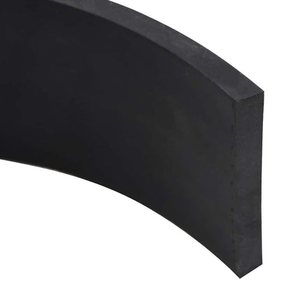 Rubber Edge for Snow Plow Black 300x8x1 cm