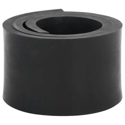 Rubber Edge for Snow Plow Black 80x10x1 cm