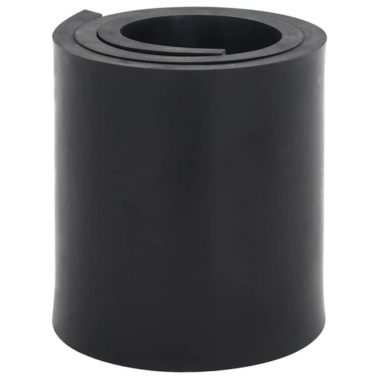 Rubber Edge for Snow Plow Black 120x15x1 cm