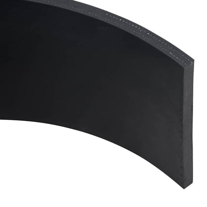 Rubber Edge for Snow Plow Black 150x15x1 cm