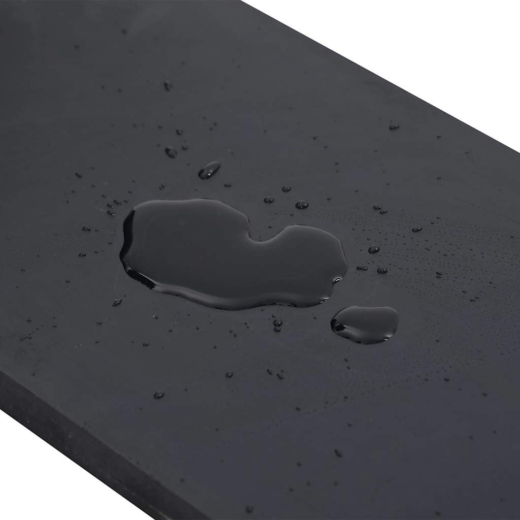 Rubber Edge for Snow Plow Black 150x15x1 cm