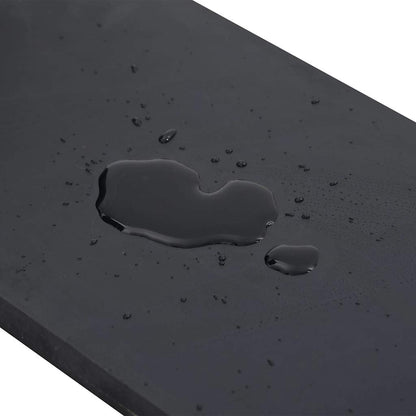 Rubber Edge for Snow Plow Black 150x15x1 cm