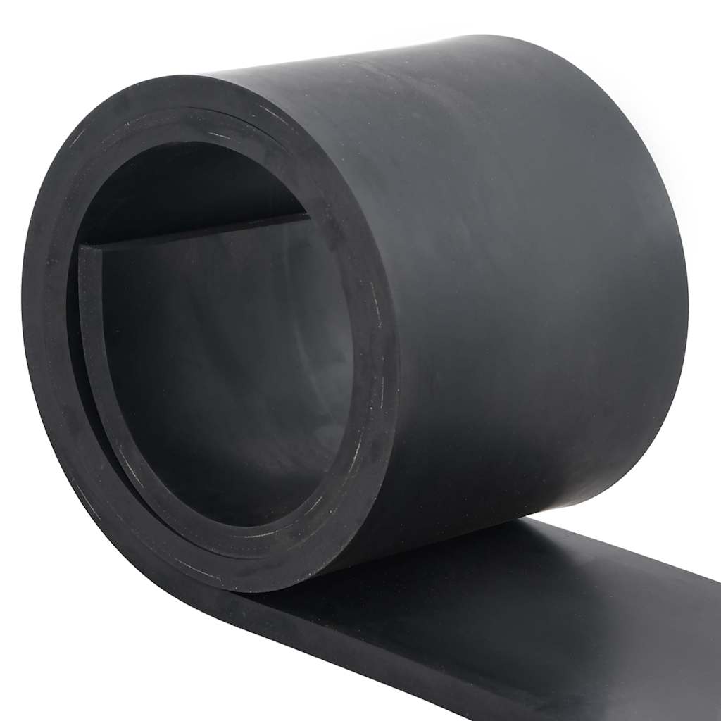 Rubber Edge for Snow Plow Black 180x15x1 cm