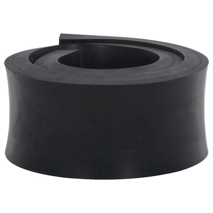 Rubber Edge for Snow Plow Black 120x8x2 cm